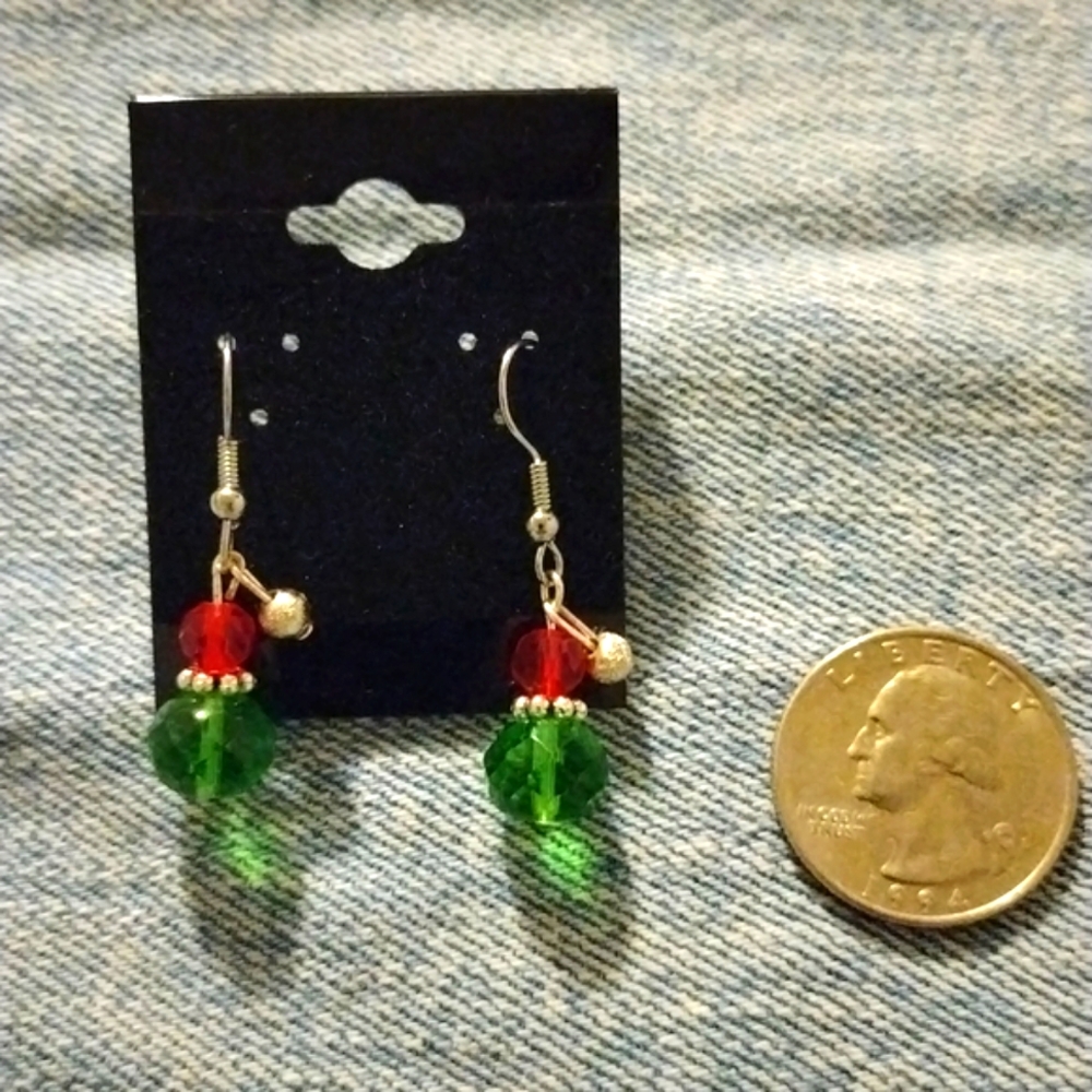 Christmas themed earrings